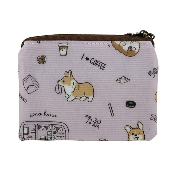 Waterproof Corgi Coin Purse Keychain Pouch Holder - Picture 2 of 8
